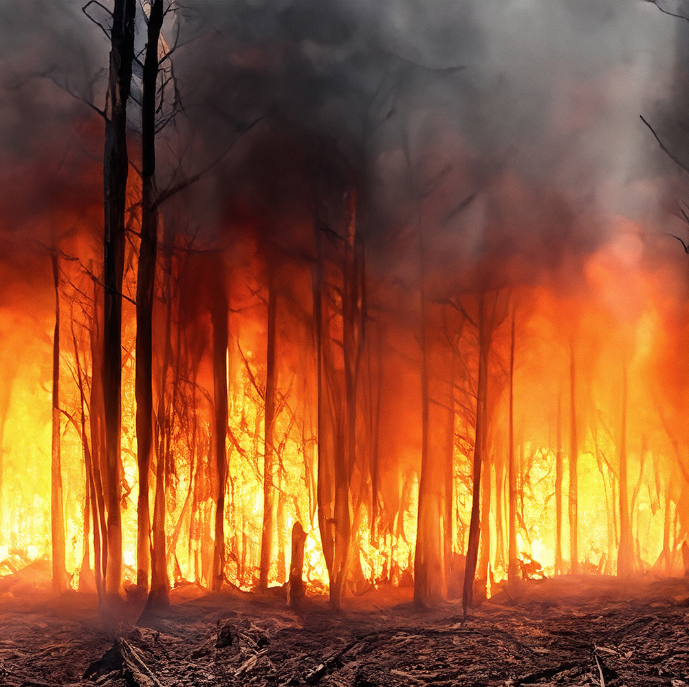 A wildfire catastrophe Image - FlamePro