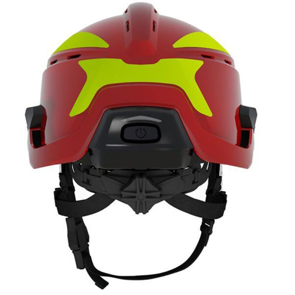 MSA Gallet F2XR Firefighter Helmet Back